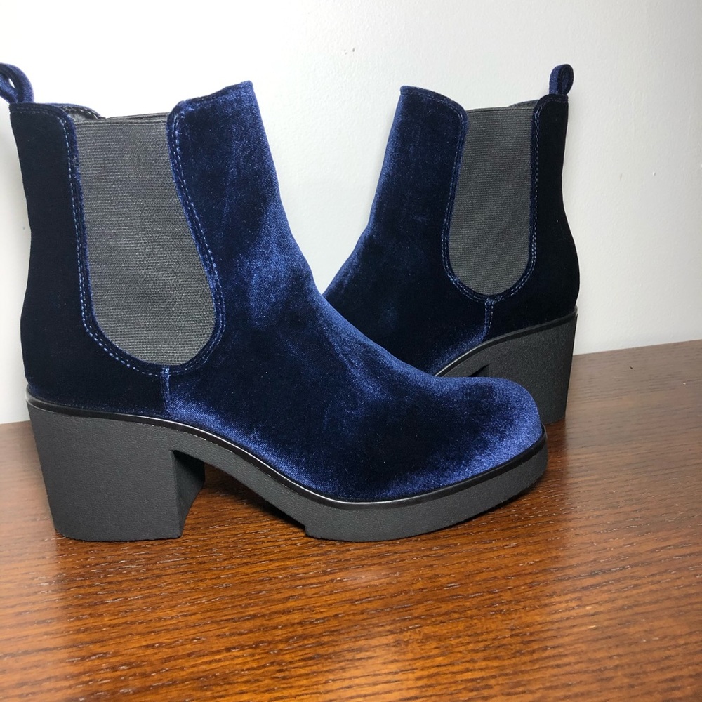 Velvet Booties